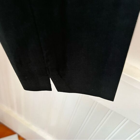 WORTH Wool & Elastane Pants Flat Front Notched Ankle Flat Front Side Zip Sz 4 - Picture 11 of 11